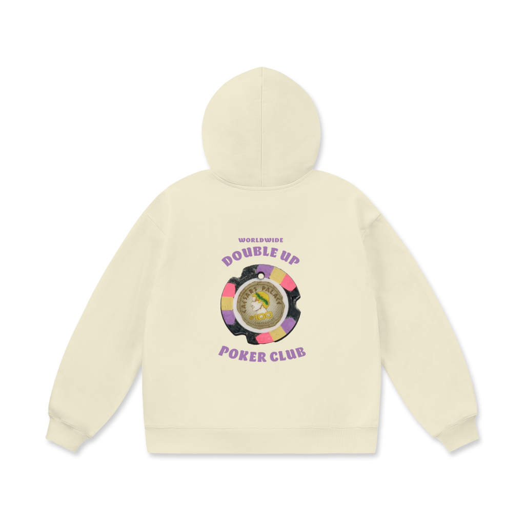 Oversize Heavyweight Fleece Hoodie - Loose Fit