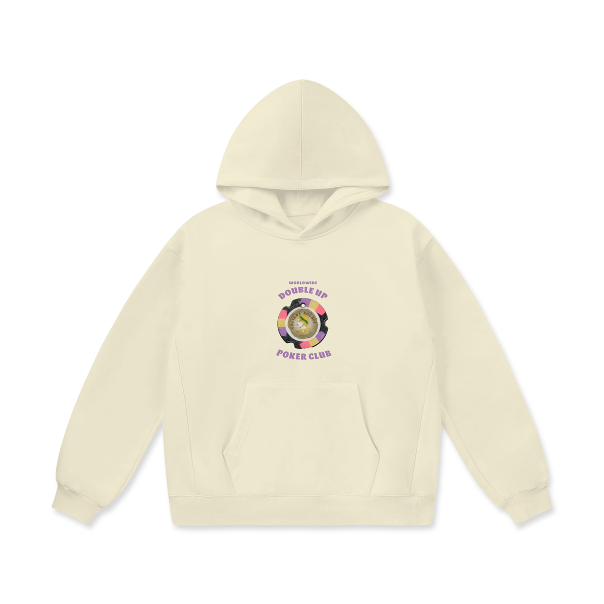 Oversize Heavyweight Fleece Hoodie - Loose Fit