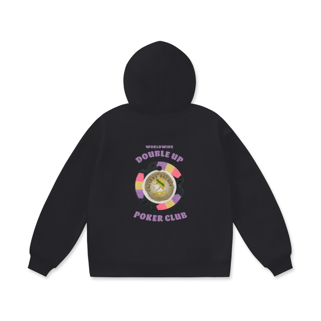 Oversize Heavyweight Fleece Hoodie - Loose Fit
