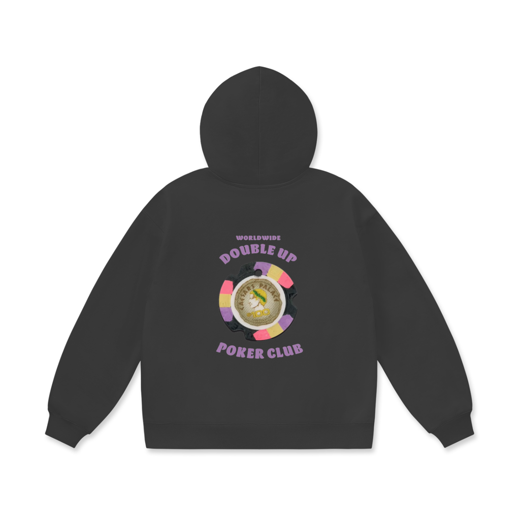 Oversize Heavyweight Fleece Hoodie - Loose Fit
